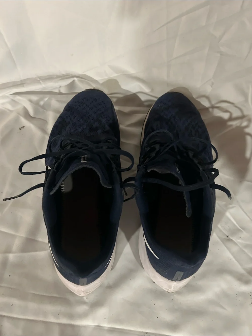 Nike clearly worn